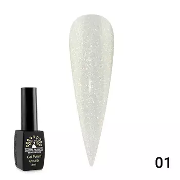 GLOBAL FASHION Гель лак Opal 01