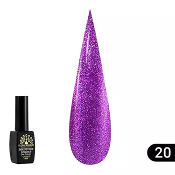 GLOBAL FASHION Гель лак Shine Spectrum 301