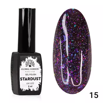 GLOBAL FASHION Гель лак Stardust 01