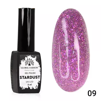 Global Fashion Гель лак Stardust 01