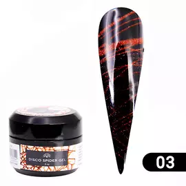 GLOBAL FASHION Гель паутинка Disco Spider Gel 01