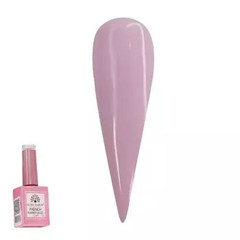 GLOBAL FASHION Каучуковая база для гель лака френч, Rubber Base Coat French 01