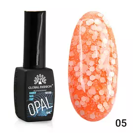 GLOBAL FASHION Каучуковая база Snow flakes 01