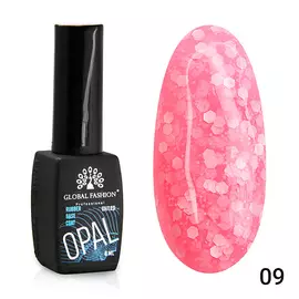 GLOBAL FASHION Каучуковая база Snow flakes 01