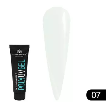 GLOBAL FASHION Полигель (акригель) для наращивания ногтей