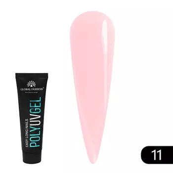 GLOBAL FASHION Полигель (акригель) для наращивания ногтей