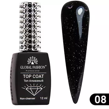 GLOBAL FASHION Топ с глиттером Galaxy Top Coat 01