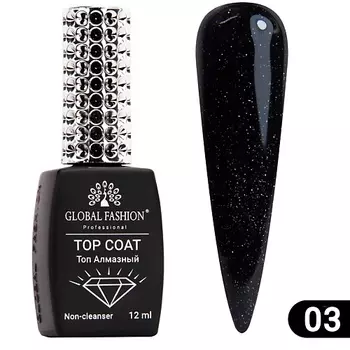 GLOBAL FASHION Топ с глиттером Galaxy Top Coat 01