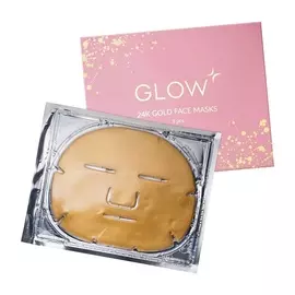 GLOW 24K GOLD CARE Гидрогелевая маска (патч) для лица с коллагеном 3.0