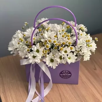 GLOW FLOWERS Сумочка с ромашками