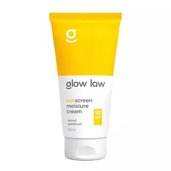 GLOW LAW Солнцезащитный крем для лица с SPF50