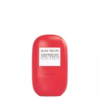 GLOW RECIPE Сыворотка для лица Strawberry BHA Pore-Smooth Blur Drops