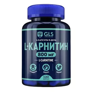 GLS PHARMACEUTICALS БАД к пище "L-карнитин 800"