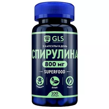 GLS PHARMACEUTICALS БАД к пище "Спирулина" №100