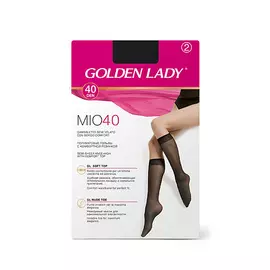 GOLDEN LADY Гольфы 40 den MIO Nero
