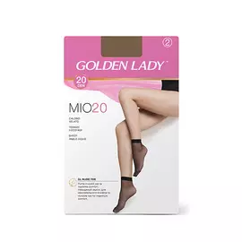GOLDEN LADY Носки женские 20 den MIO (2 пары) Daino
