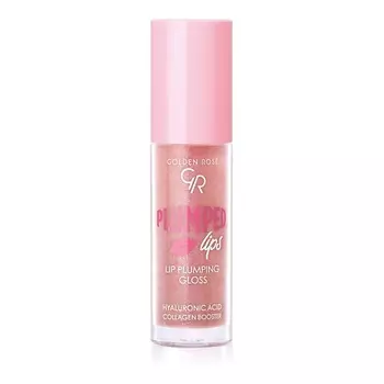 GOLDEN ROSE Блеск для губ GR PLUMPED LIPS LIP PLUMPING GLOSS