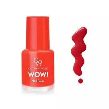 GOLDEN ROSE Лак для ногтей WOW! Nail Color Clear