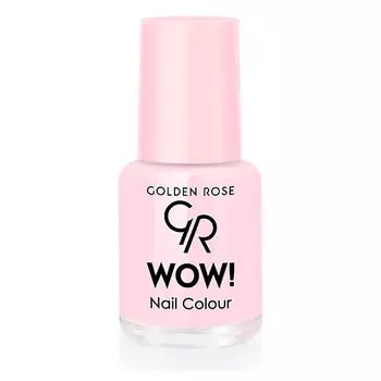 GOLDEN ROSE Лак для ногтей WOW! Nail Color Clear