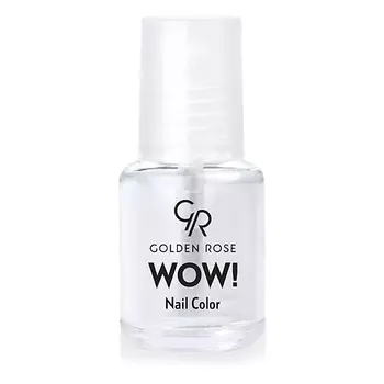 GOLDEN ROSE Лак для ногтей WOW! Nail Color Clear