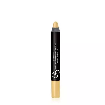GOLDEN ROSE Тени-карандаш GLITTER EYESHADOW CRAYON WATERPROOF