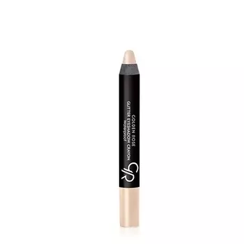 GOLDEN ROSE Тени-карандаш GLITTER EYESHADOW CRAYON WATERPROOF