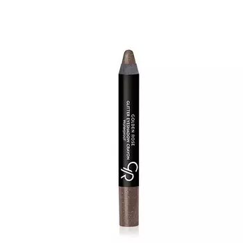 GOLDEN ROSE Тени-карандаш GLITTER EYESHADOW CRAYON WATERPROOF