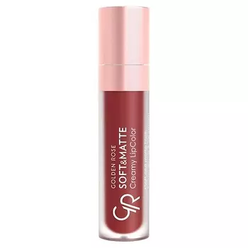 GOLDEN ROSE Жидкая помада SOFT&MATTE CREAMY LIPCOLOR