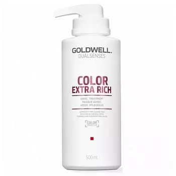 GOLDWELL Маска для окрашенных волос питательная Dualsenses Color Extra Rich 60 Sec Treatment