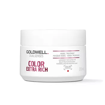GOLDWELL Маска для окрашенных волос питательная Dualsenses Color Extra Rich 60 Sec Treatment