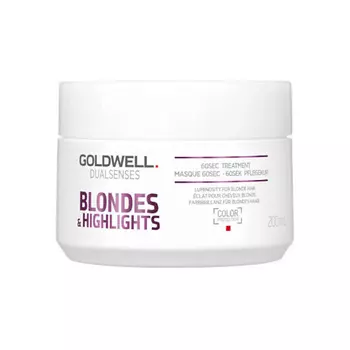 GOLDWELL Маска для осветленных волос Dual Senses Blondes & Highlights 60SEC