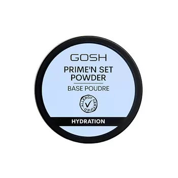 GOSH Пудра для лица рассыпчатая увлажняющая Prime'n Set Hydratio