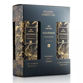 GOURMAN Набор средств для ванной и душа с феромонами № 6