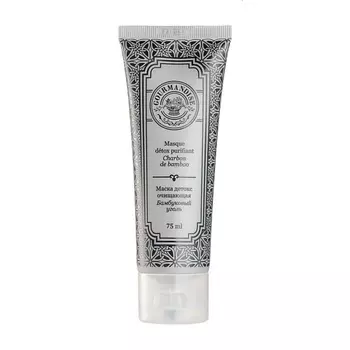 GOURMANDISE Маска детокс для лица очищающая Бамбуковый уголь Masque Detox Purifiant Carbon de Bamboo
