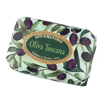 GOURMANDISE Мыло натуральное парфюмированное Тосканская Олива Oliva Toscana