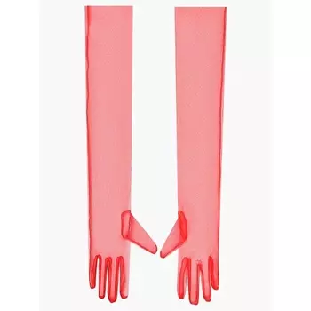 GOVORILI Перчатки длинные женские из сетки