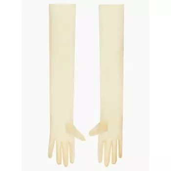 GOVORILI Перчатки длинные женские из сетки