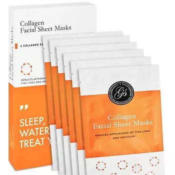 GRACE AND STELLA Маска тканевая для лица с коллагеном