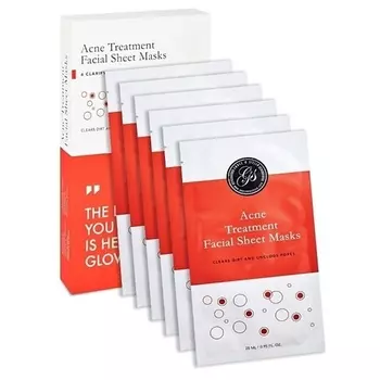 GRACE AND STELLA Маска тканевая для проблемной кожи лица анти-акне 6.0