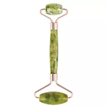 GRACE AND STELLA Роллер-массажер для лица двусторонний из нефрита