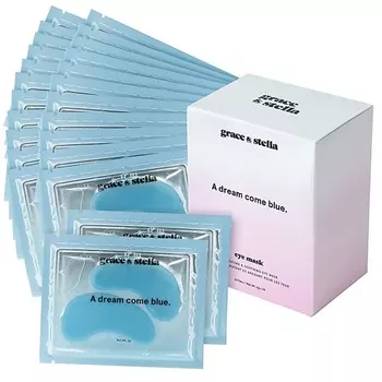 GRACE AND STELLA Увлажняющие и успокаивающие маски -патчи для области вокруг глаз 48.0