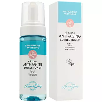 GRACE DAY Антивозрастной пузырьковый тонер для лица с омолаживающим комплексом 150.0