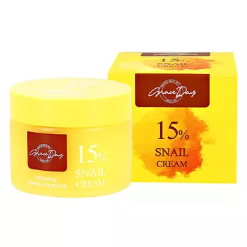 GRACE DAY Крем для лица 15% с муцином улитки (регенерирующий) 50.0