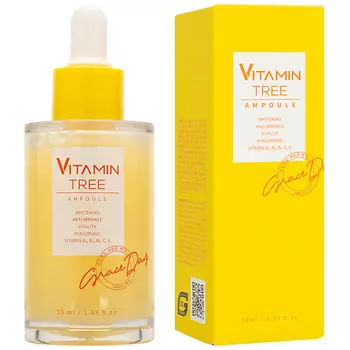 GRACE DAY Омолаживающая увлажняющая ампульная сыворотка с витаминами 50.0