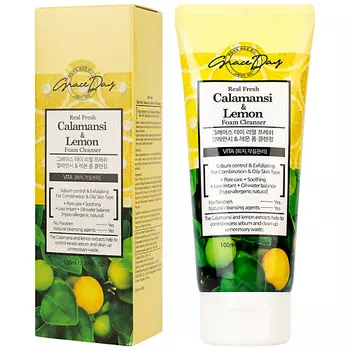 GRACE DAY Освежающая пенка для умывания с экстрактами лимона и каламанси 100.0