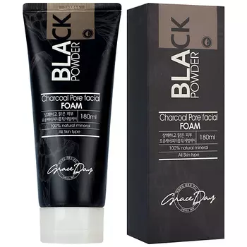 GRACE DAY Пенка для умывания с древесным углем 180.0