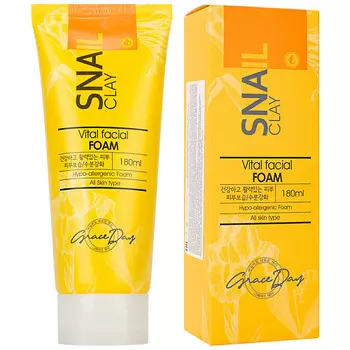 GRACE DAY Пенка для умывания с муцином улитки 180.0