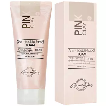 GRACE DAY Пенка для умывания с розовой глиной 180.0