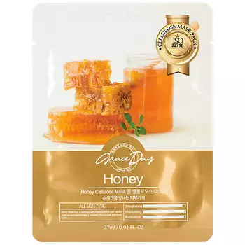 GRACE DAY Тканевая маска с экстрактом меда 27.0
