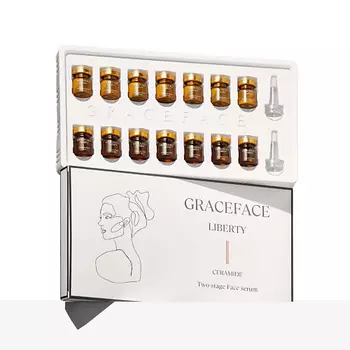 GRACE FACE Двухфазная сыворотка-эссенция для лица GRACEFACE c церамидами для восстановления 7.0